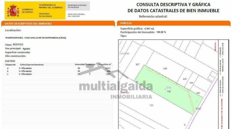 Cádiz - Sanlúcar de Barrameda - 1708m2