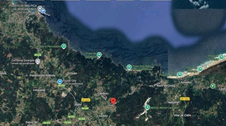 La Coruna - Malpica de Bergantiños - 3094m2