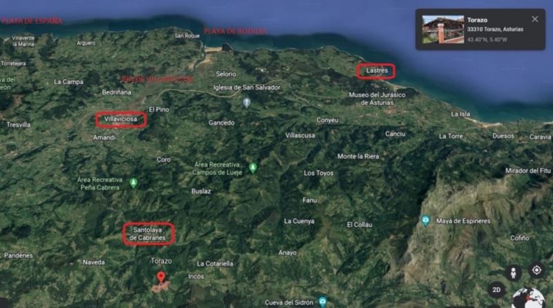 Asturias - Carranques - 800m2