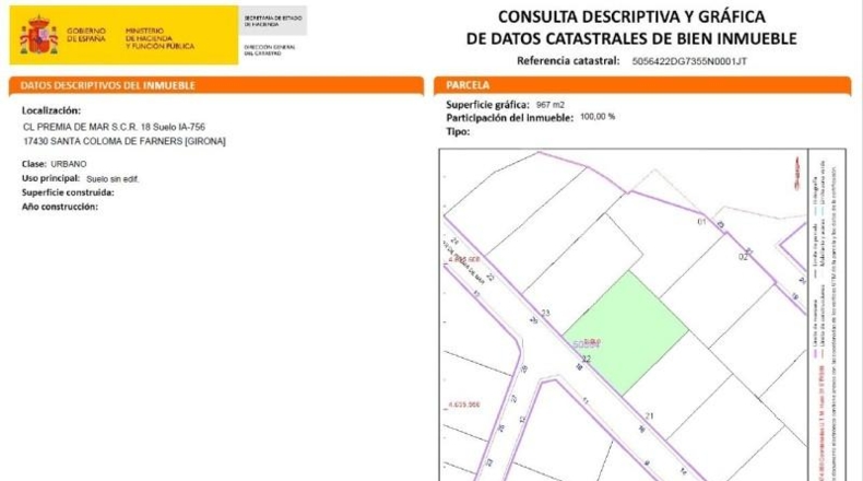 Gerona - Santa Coloma de Farners - 967m2