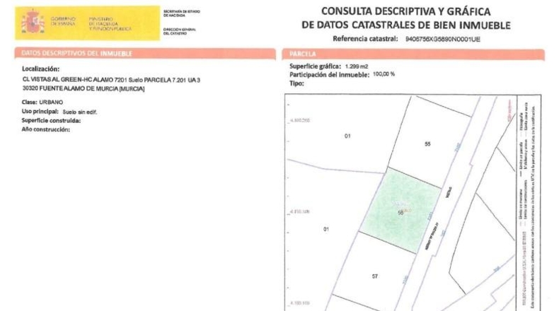 Murcia - Fuente Álamo de Murcia - 1500m2