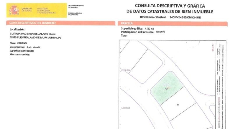 Murcia - Fuente Álamo de Murcia - 1500m2