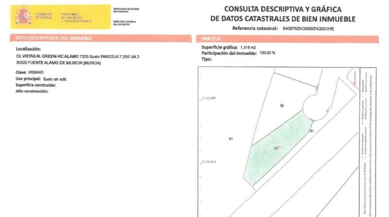 Murcia - Fuente Álamo de Murcia - 1500m2
