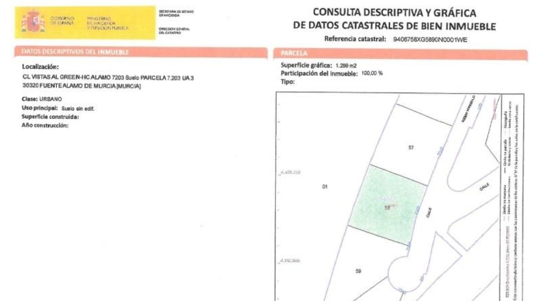Murcia - Fuente Álamo de Murcia - 1500m2