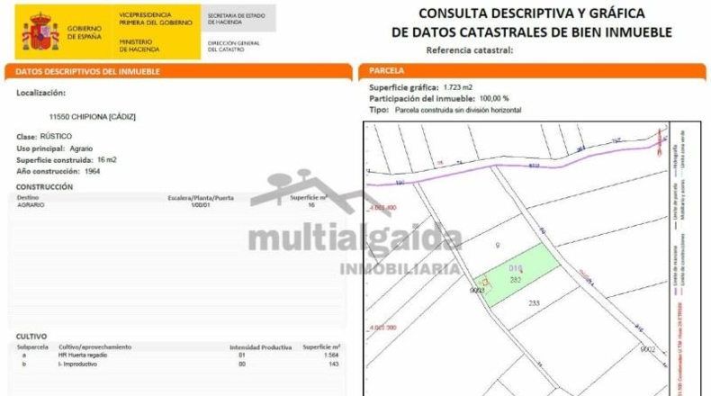 Cádiz - Chipiona - 1723m2