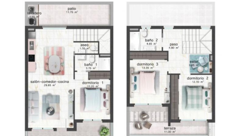 Sevilla - Алькала-де-Гуадаира - 130m2