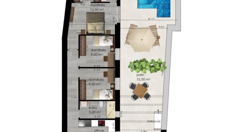 Ciudad Real - Tomelloso - 20m2