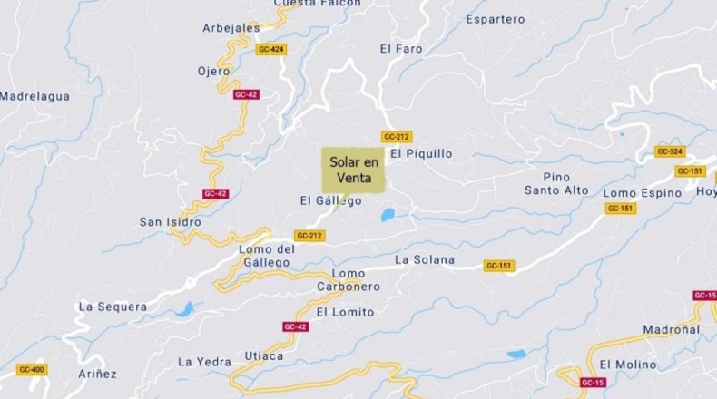 Las Palmas - Vega de San Mateo - 631m2