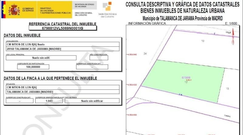 Comunidad de Madrid - Talamanca de Jarama - 1043m2