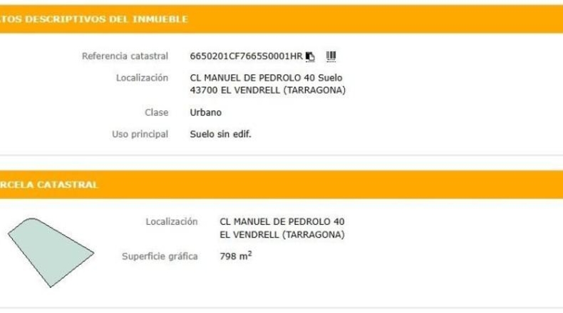 Tarragona - el Vendrell - 764m2