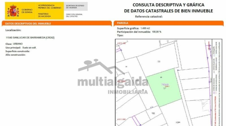 Cádiz - Sanlúcar de Barrameda - 1488m2