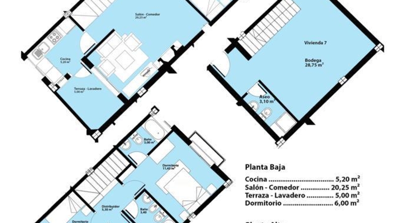 Huelva - Puebla de Guzmán - 90m2