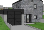 Casa de piedra con terreno en venta en la España, Vilagarcía, ref: TR331512 foto