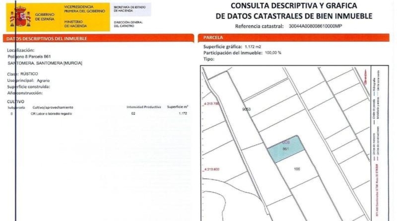 Murcia - Santomera - 6986m2