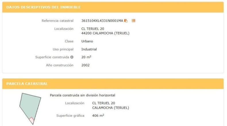 Teruel - Calamocha - 406m2