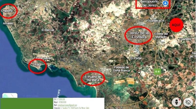 Кадис - Jerez de la Frontera - 1120m2