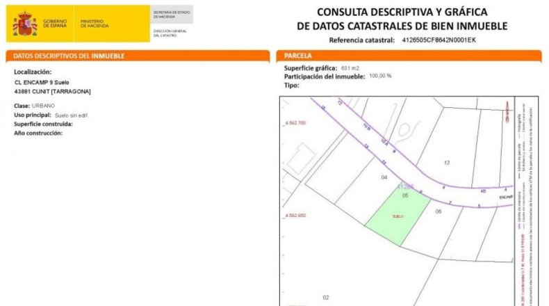 Tarragona - Cunit - 631m2