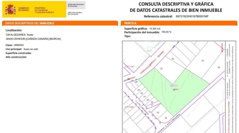 Murcia - Cehegín - 11323m2