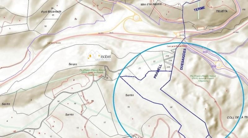 Tarragona - Pradell de la Teixeta - 18000m2