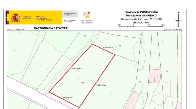 Pontevedra - Sanxenxo - 886m2