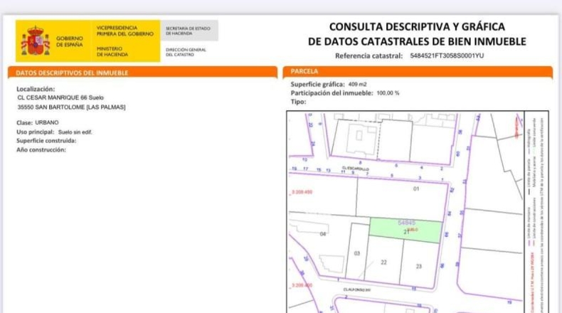 Las Palmas - San Bartolomé - 400m2