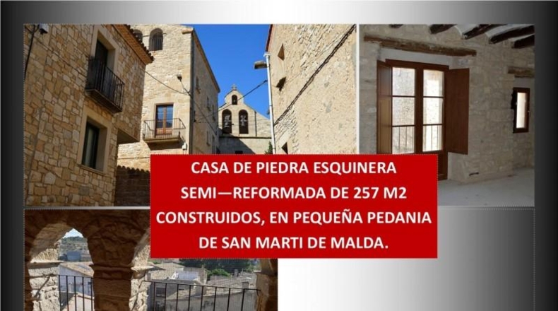 Lérida - Sant Martí de Maldà - 257m2