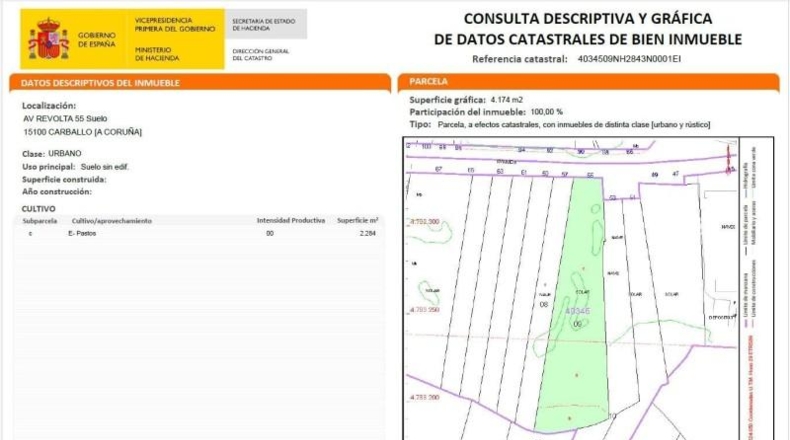 Ла-Корунья - Carballo - 4174m2
