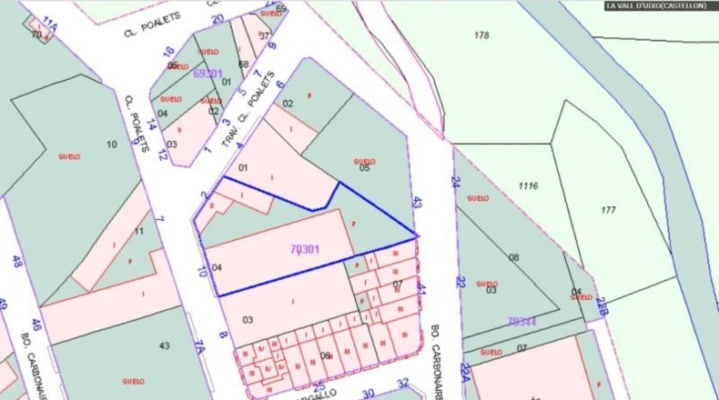 Кастельон - la Vall d'Uixó - 1722m2