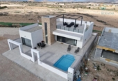 Chalet independiente con terreno en venta en la España, Fuente Álamo, ref: TR343856 foto