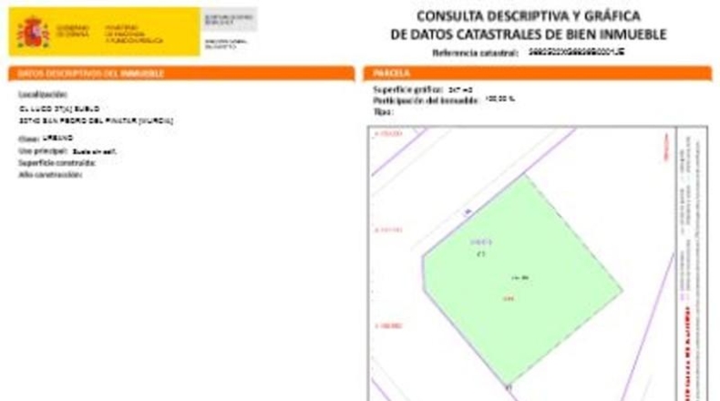 Murcia - San Pedro del Pinatar - 732m2