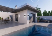 Chalet independiente con terreno en venta en la España, Torre-Pacheco, ref: TR311377 foto
