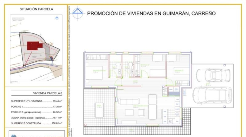 Asturias - Ciudad Residencial Perlora - 1250m2