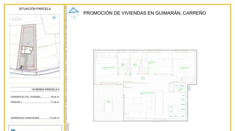 Asturias - Ciudad Residencial Perlora - 1250m2
