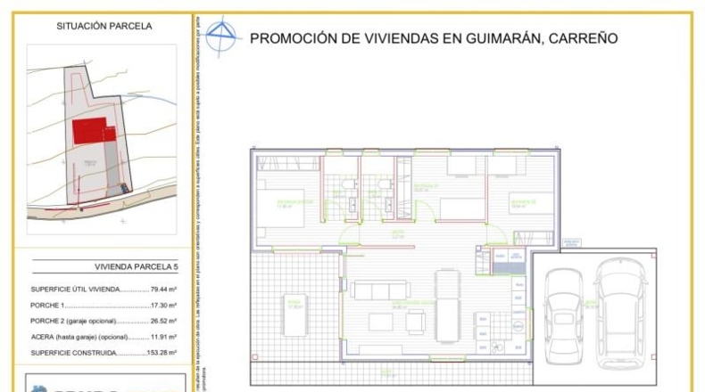 Asturias - Ciudad Residencial Perlora - 1250m2