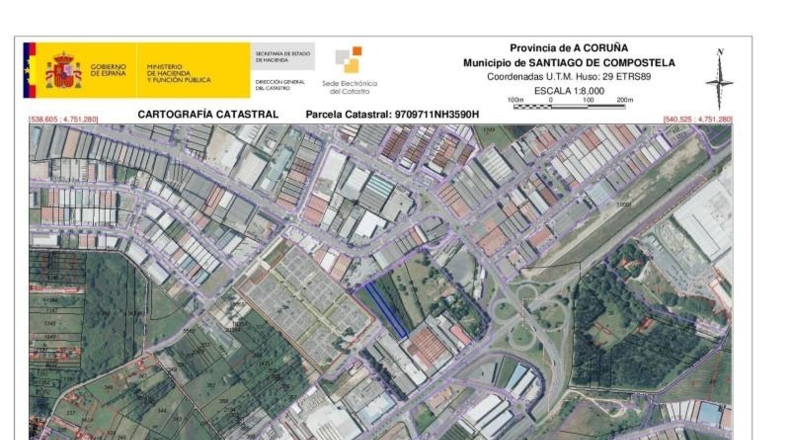 La Corunya - Santiago de Compostela - 2728m2
