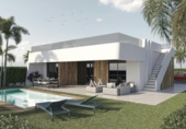 Chalet independiente con terreno en venta en la España, Alhama de Murcia, ref: TR276195 foto