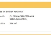 Urban land for sale on España, Oliva, ref: TR118674 photo