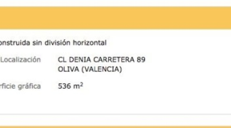 València - Oliva - 536m2