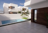 Chalet independiente con terreno en venta en la España, San Fulgencio, ref: TR146231 foto