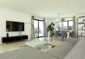 Chalet independiente con terreno en venta en la España, Monforte del Cid, ref: TR359080 foto