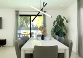 Chalet independiente con terreno en venta en la España, Monforte del Cid, ref: TR359080 foto