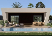 Chalet independiente con terreno en venta en la España, Monforte del Cid, ref: TR156160 foto