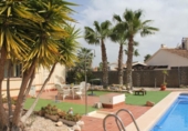 Chalet independiente con terreno en venta en la España, Fuente Álamo, ref: TR239759 foto