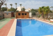 Chalet independiente con terreno en venta en la España, Fuente Álamo, ref: TR239759 foto