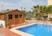 Chalet independiente con terreno en venta en la España, Fuente Álamo, ref: TR239759 foto