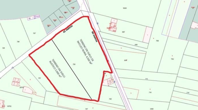 Pontevedra - O Cruceiro Vello - 9500m2