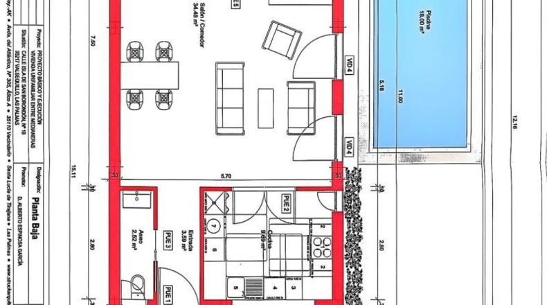 Las Palmas - Valsequillo - 151m2