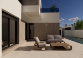 Chalet independiente con terreno en venta en la España, San Fulgencio, ref: TR348824 foto