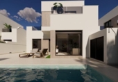 Chalet independiente con terreno en venta en la España, San Fulgencio, ref: TR348824 foto