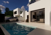 Chalet independiente con terreno en venta en la España, San Fulgencio, ref: TR348824 foto